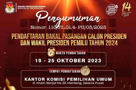 Pendaftaran Calon Presiden dan Wakil Presiden Pemilu 2024: Informasi Penting