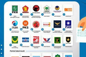Resmi 24 Partai Politik Pemilu 2024 bersaing untuk Meraih Kursi Dewan